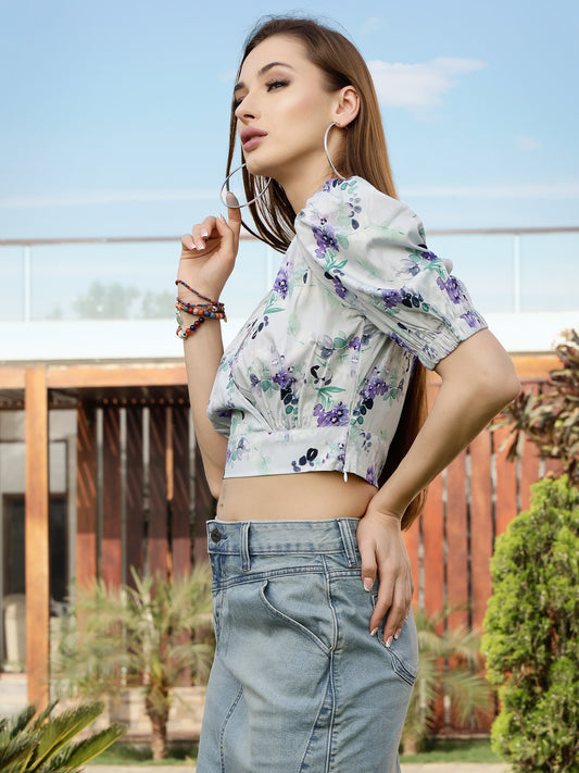 V-Neck Short Sleeves Top