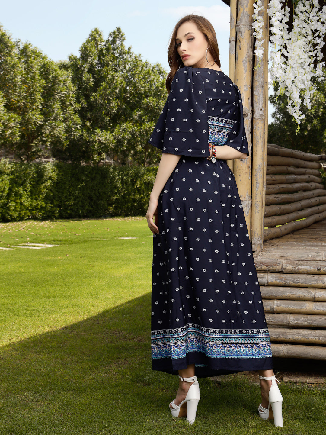 Top And Skirt Printed Set