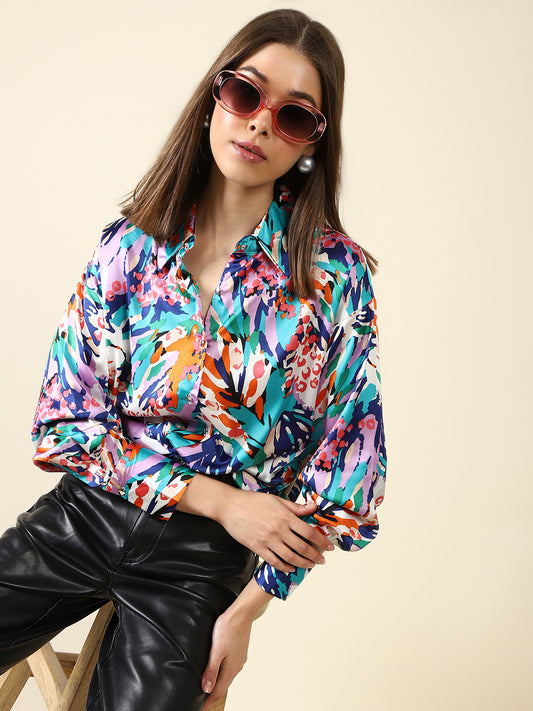 Offwhite Print Party Shirt