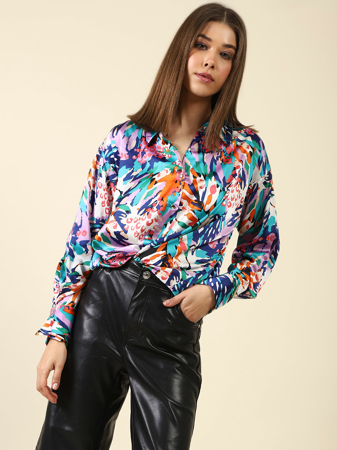 Offwhite Print Party Shirt