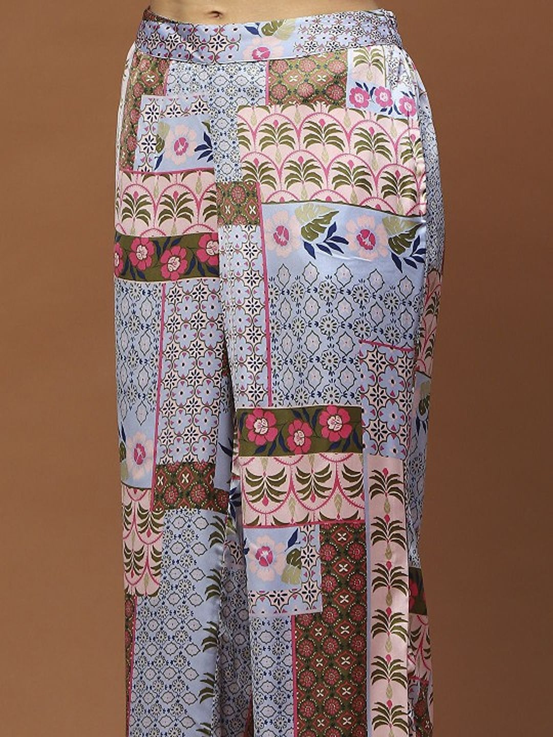 Satin Printed Coord Set