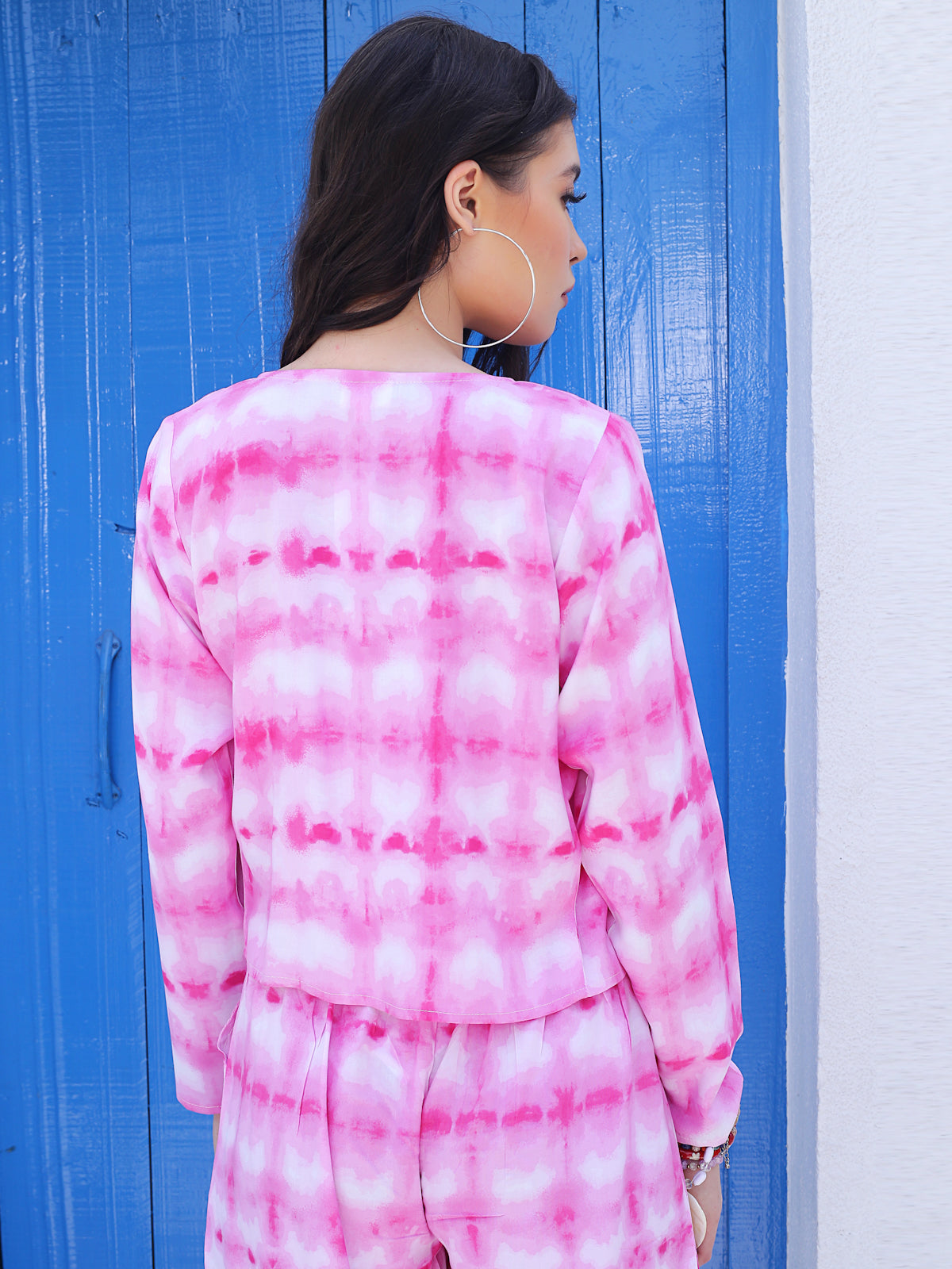 Floral Crop Shrug