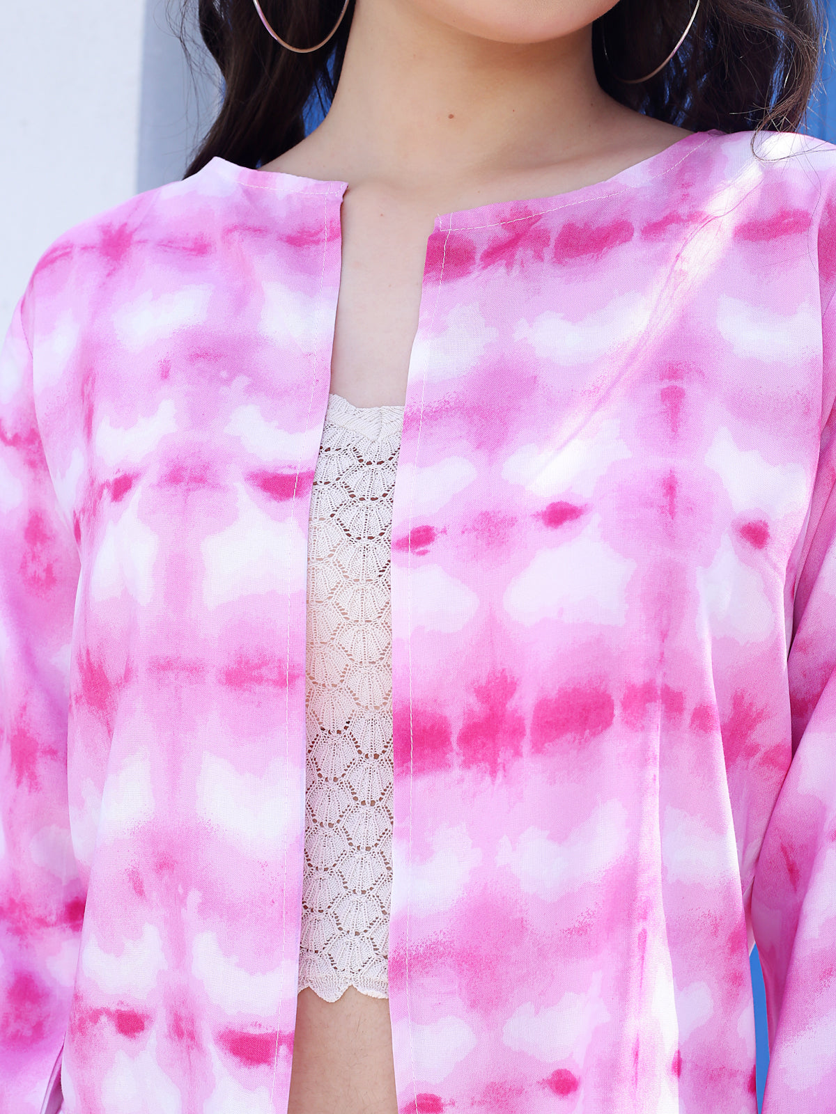 Floral Crop Shrug
