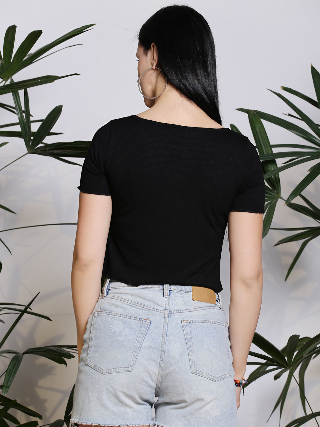Black Crop Tops