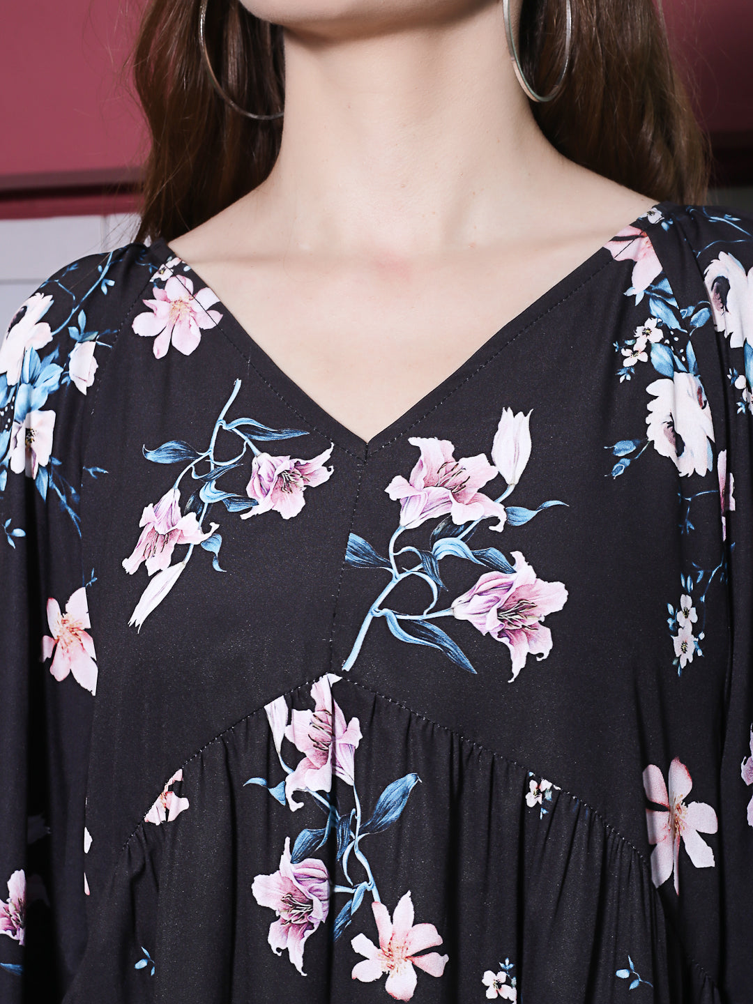 Mini Flare Floral Dress