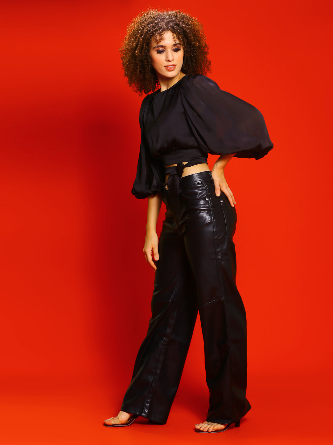 Black Crop Top