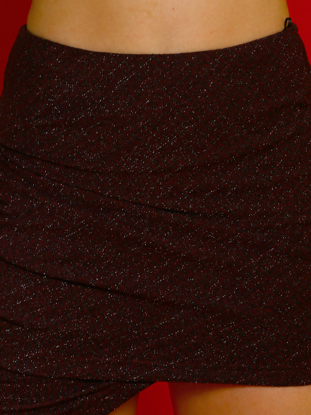 Burgundy Strech Overlapp