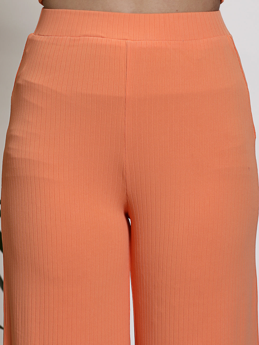 Coral Top Palazzo Cord-Set