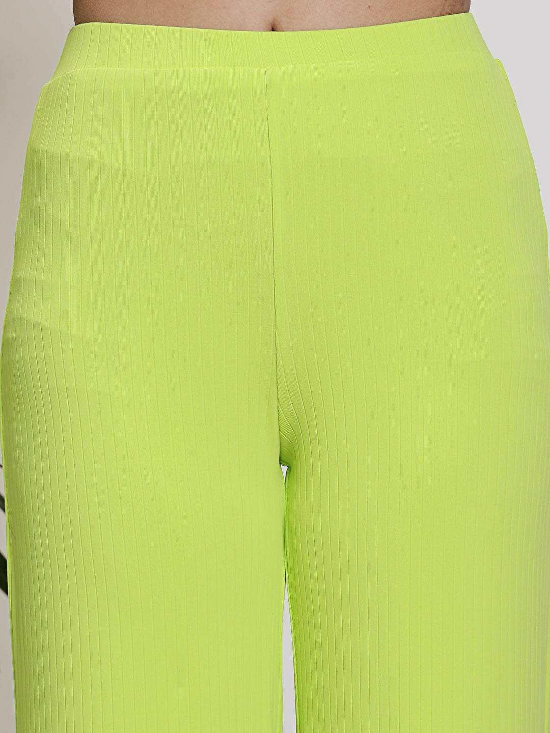 Lime GreenTop Palazzo Cord