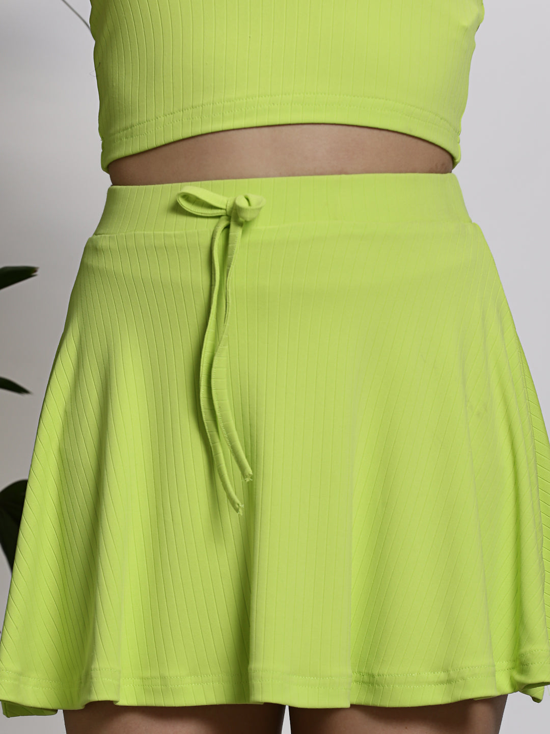 Lime Top Skirt Cord-Set