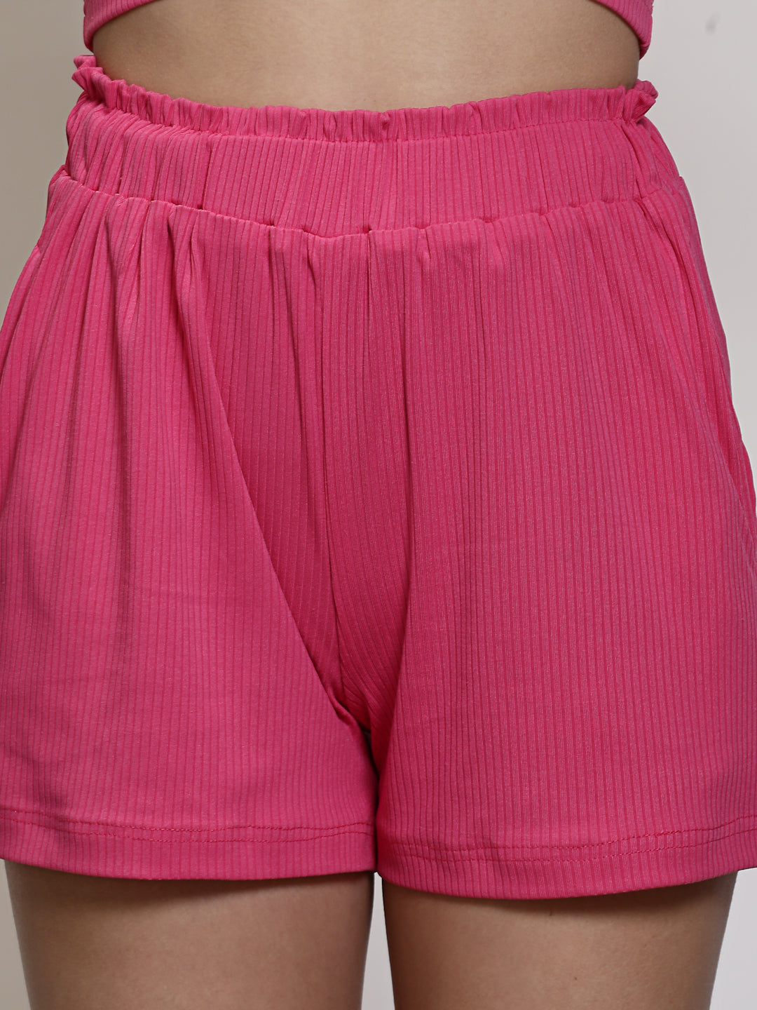 Fuchsia Mini Short