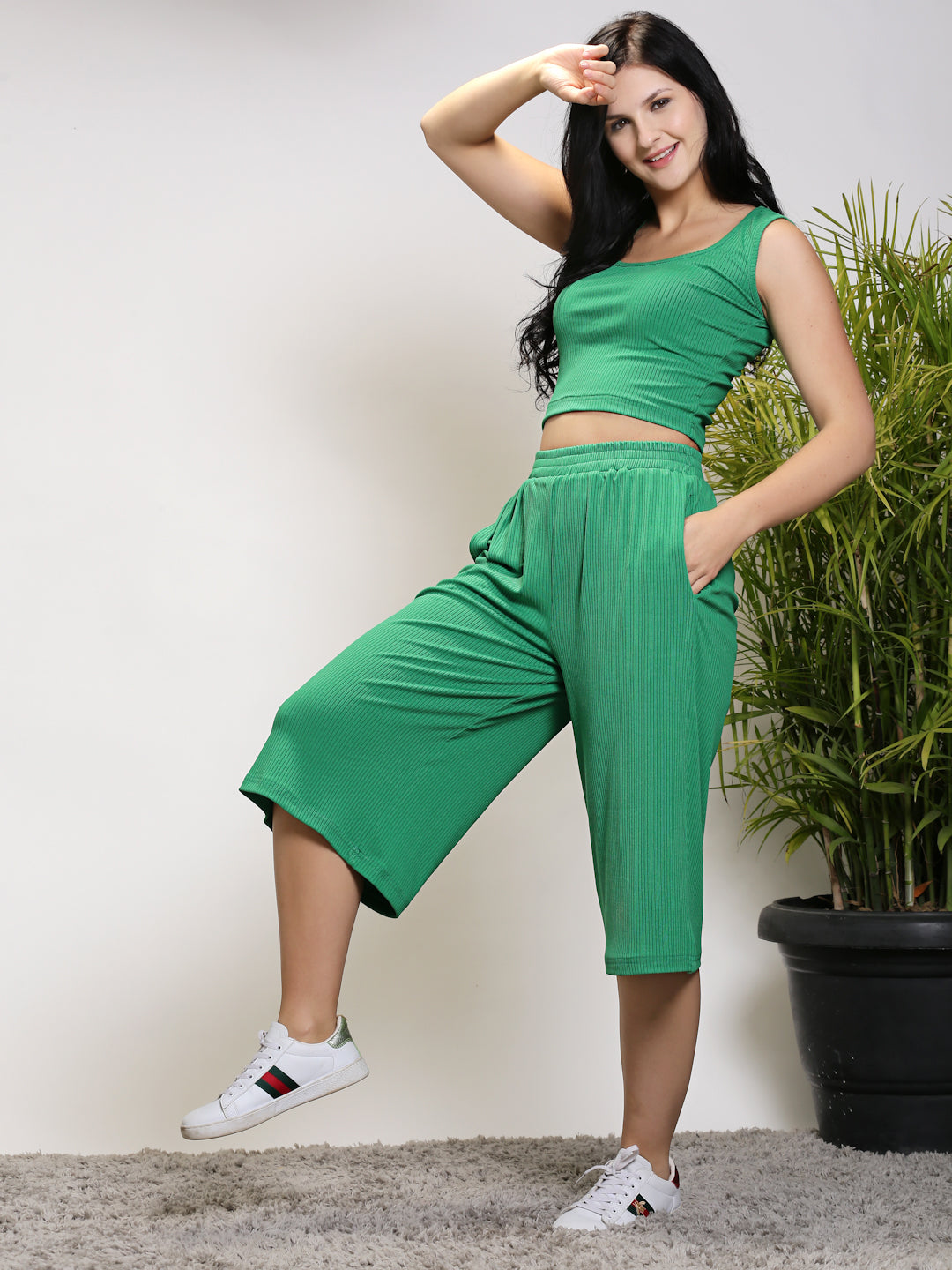 Fit Slip-On Capri