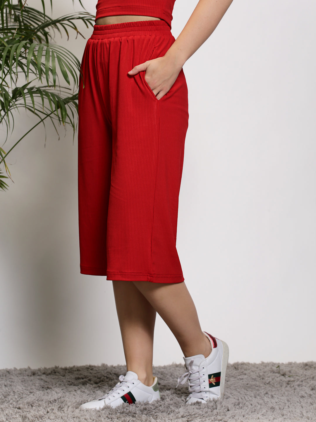 Fit Slip-On Capri
