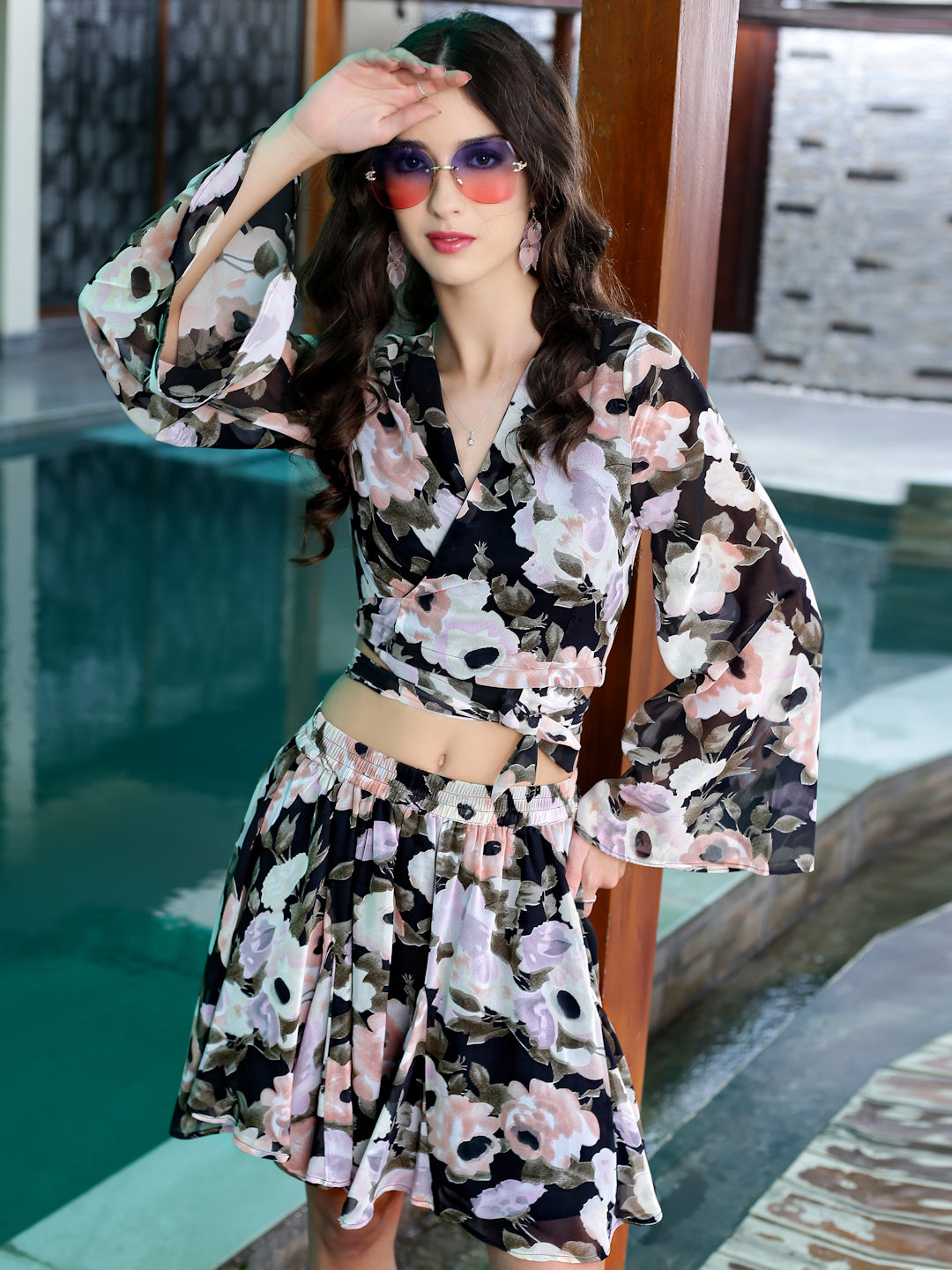 Light weight flowy Floral Co-ord Set