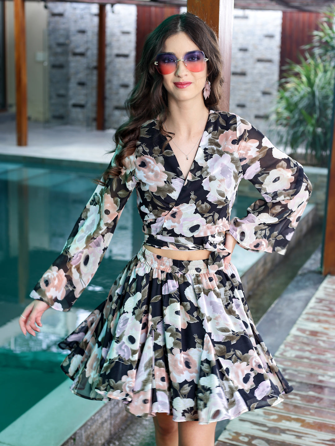 Light weight flowy Floral Co-ord Set