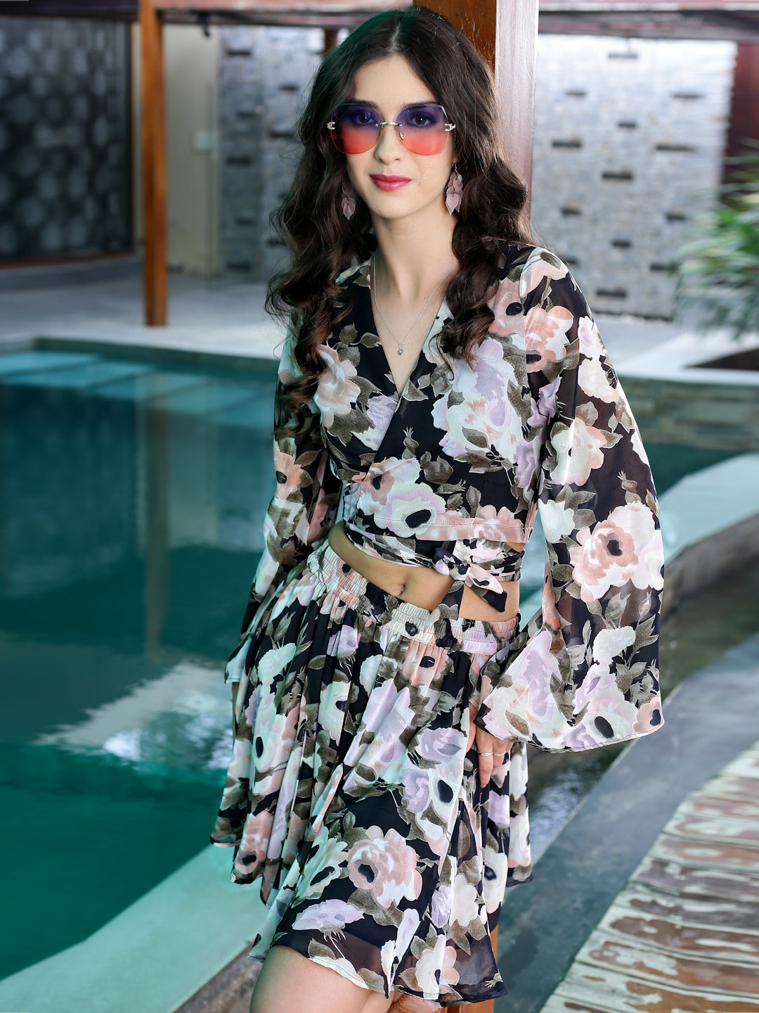 Light weight flowy Floral Co-ord Set