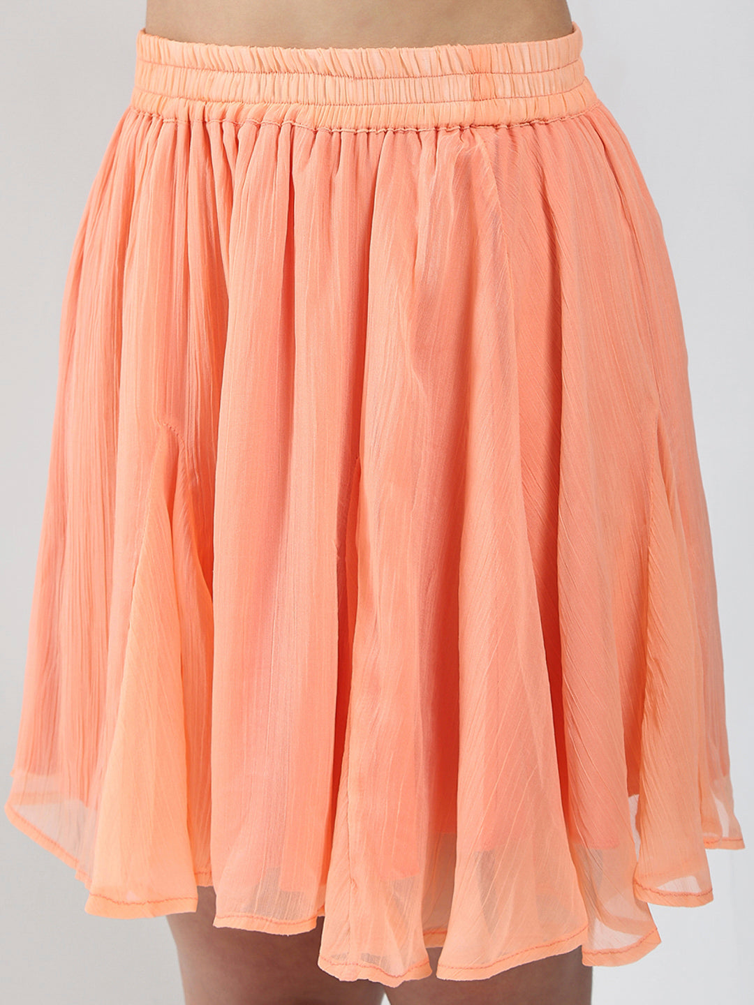 Coral Top Skirt Cord-Set