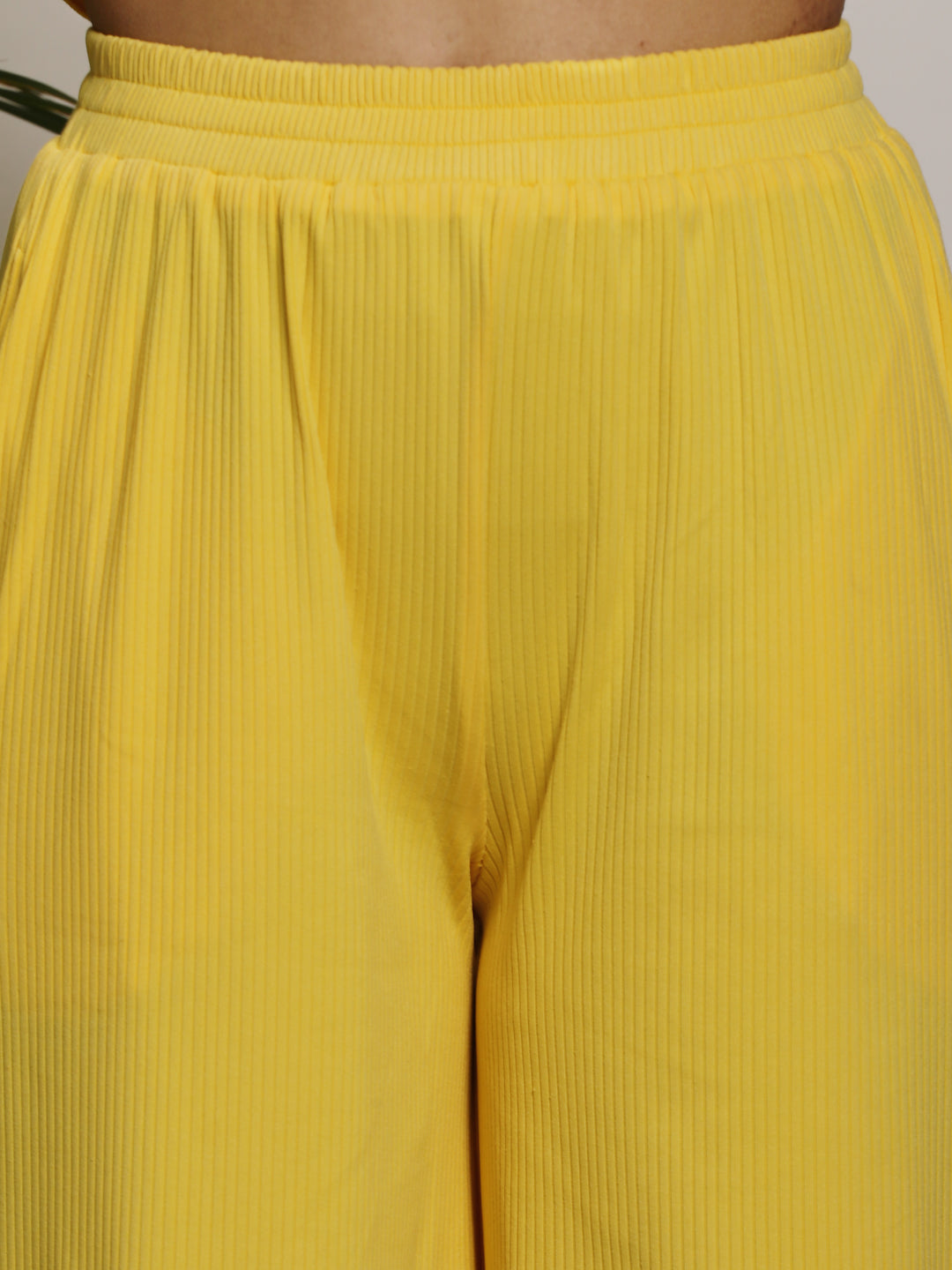 Yellow Top Capri Cord