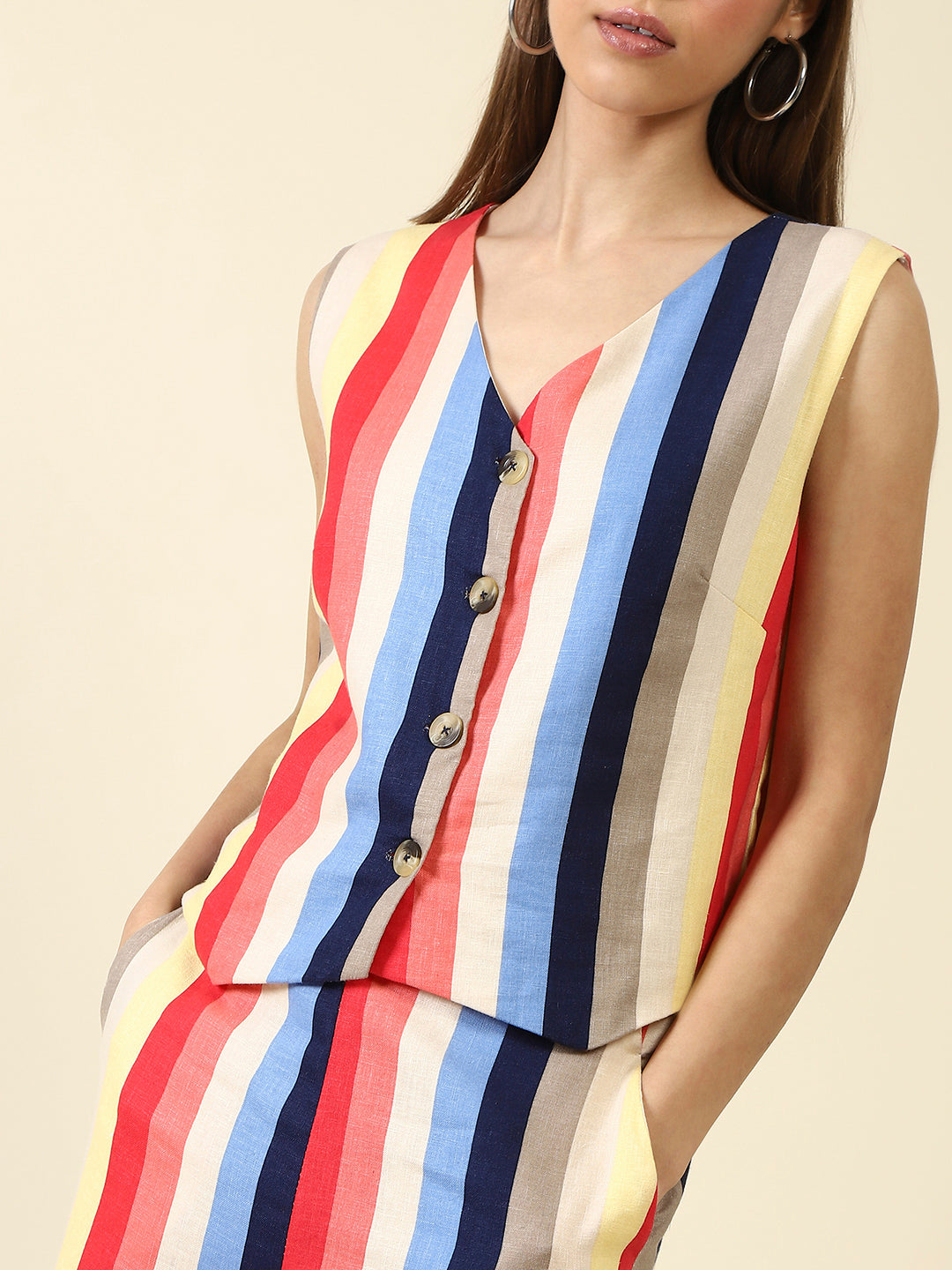 Multi stripe cord-set