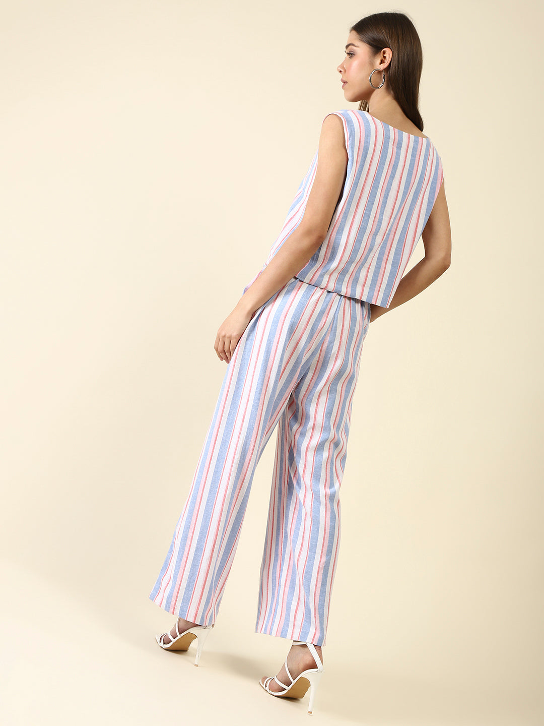 White stripe cord-set