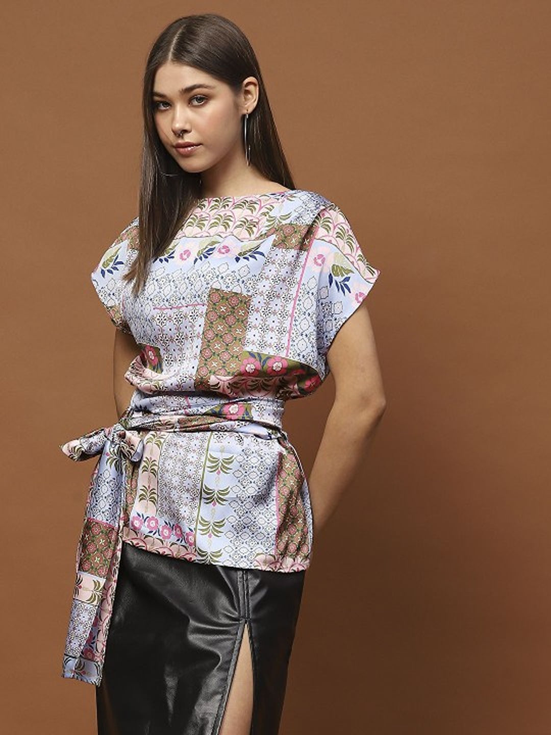 Statement Print Party Top