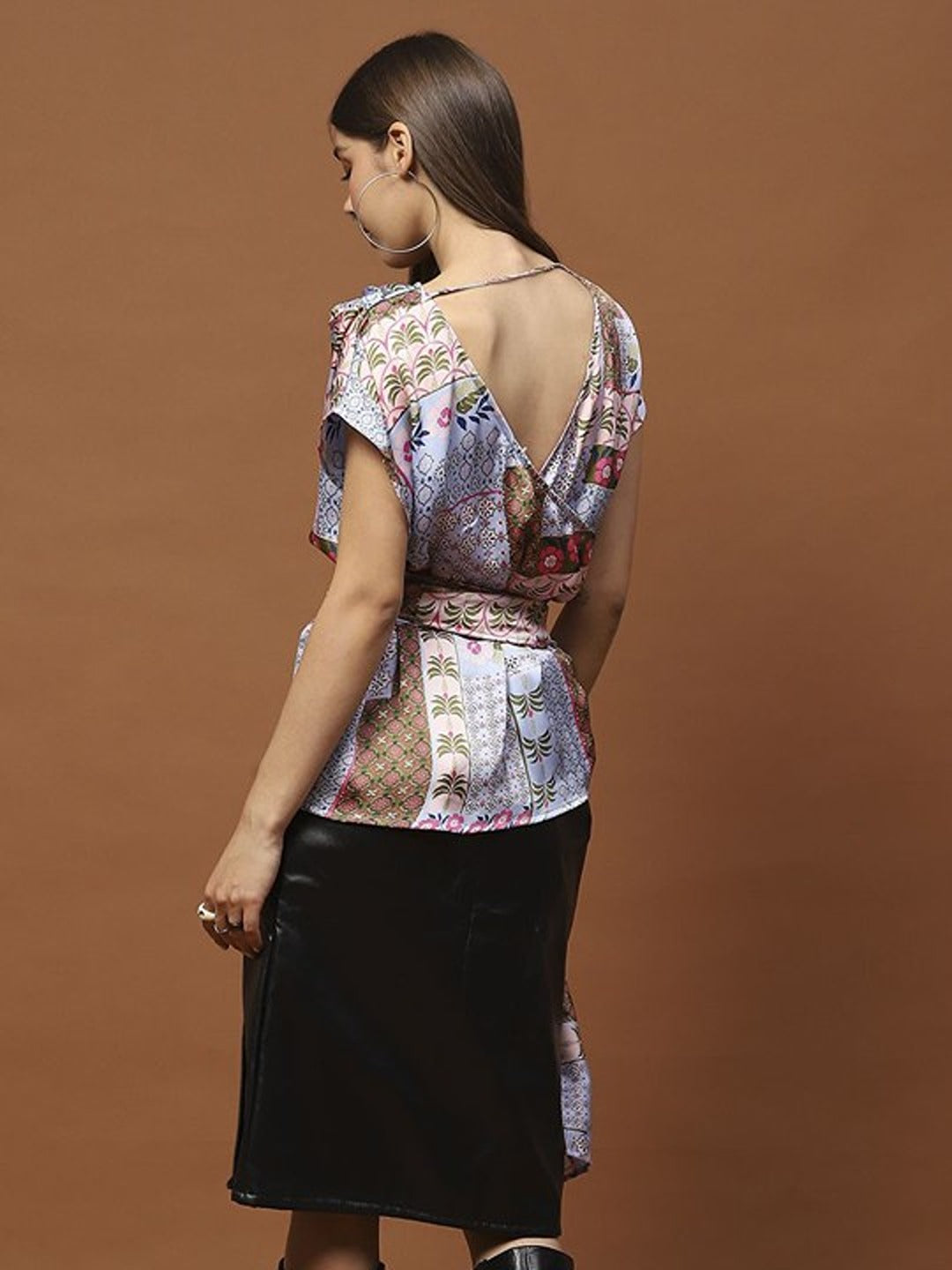 Statement Print Party Top