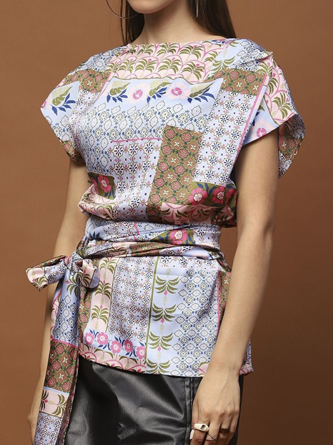 Statement Print Party Top