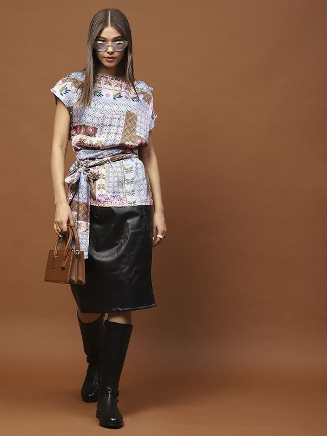 Statement Print Party Top