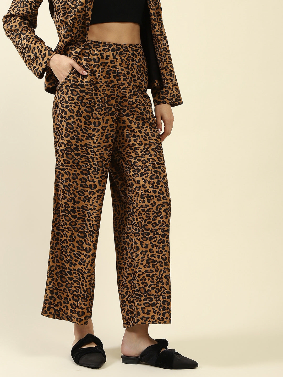 Animal Print Trouser
