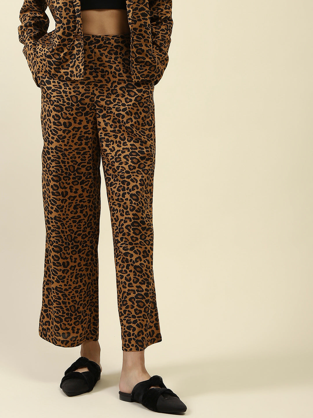 Animal Print Trouser