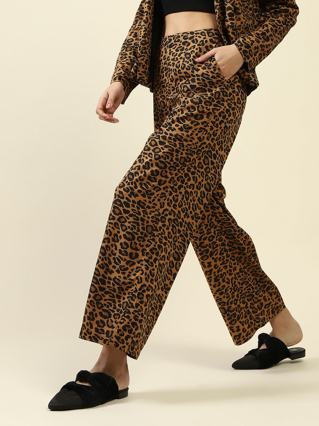 Animal Print Trouser