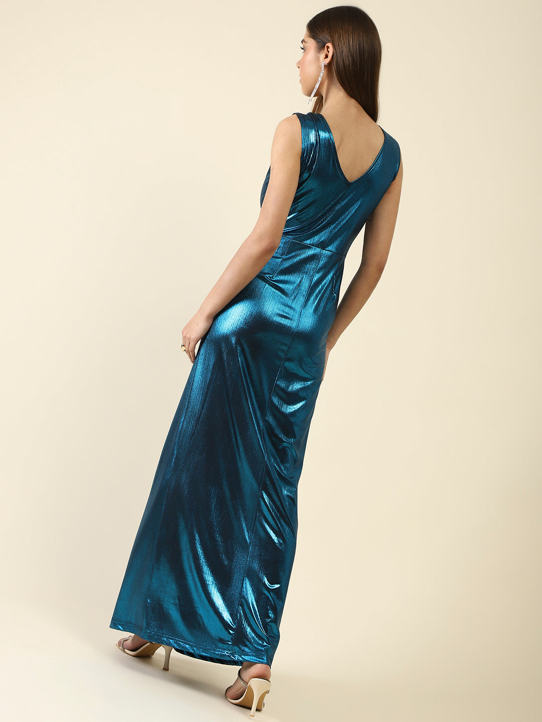 Cblue Bodycon Maxi Dress