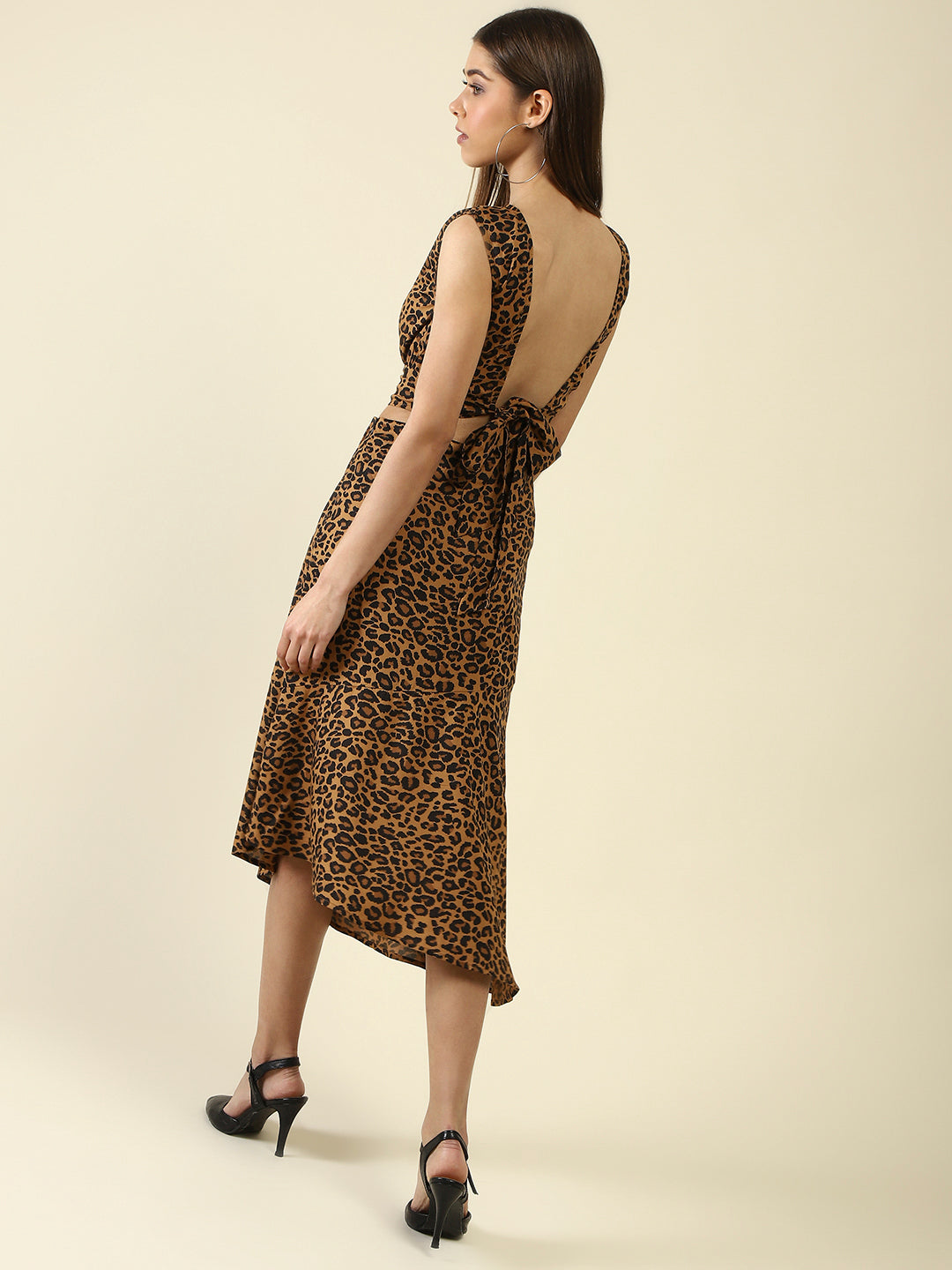 Brown Print cord-set