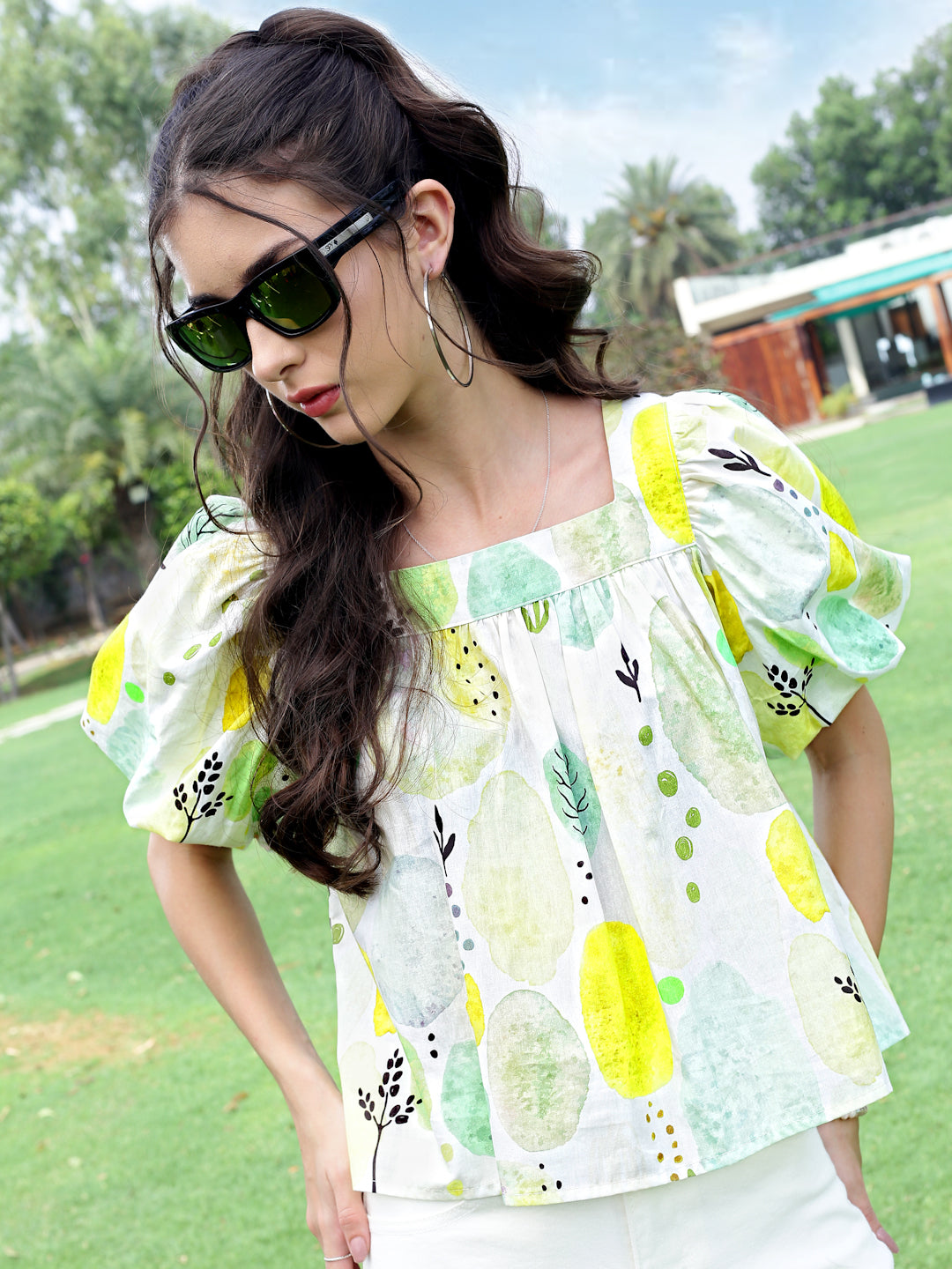 Premium Cotton Baloon SleeveTop