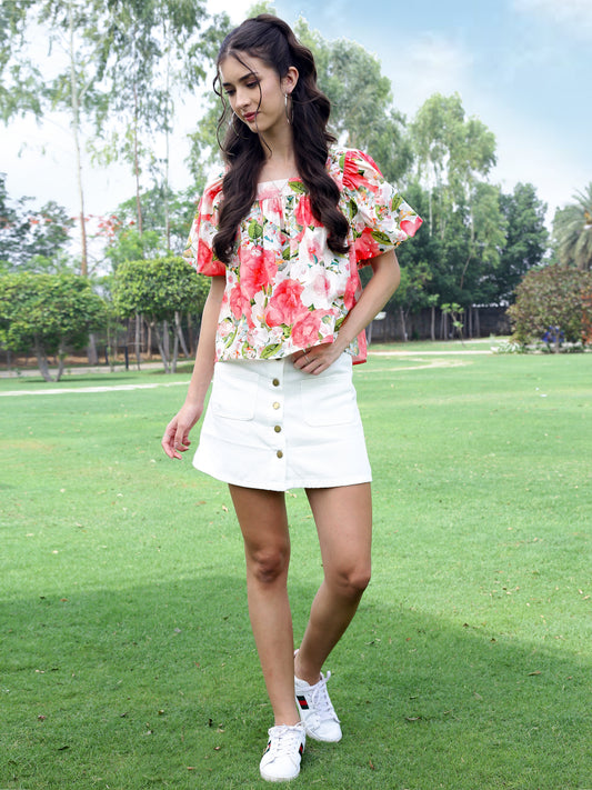 Premium Cotton Baloon SleeveTop