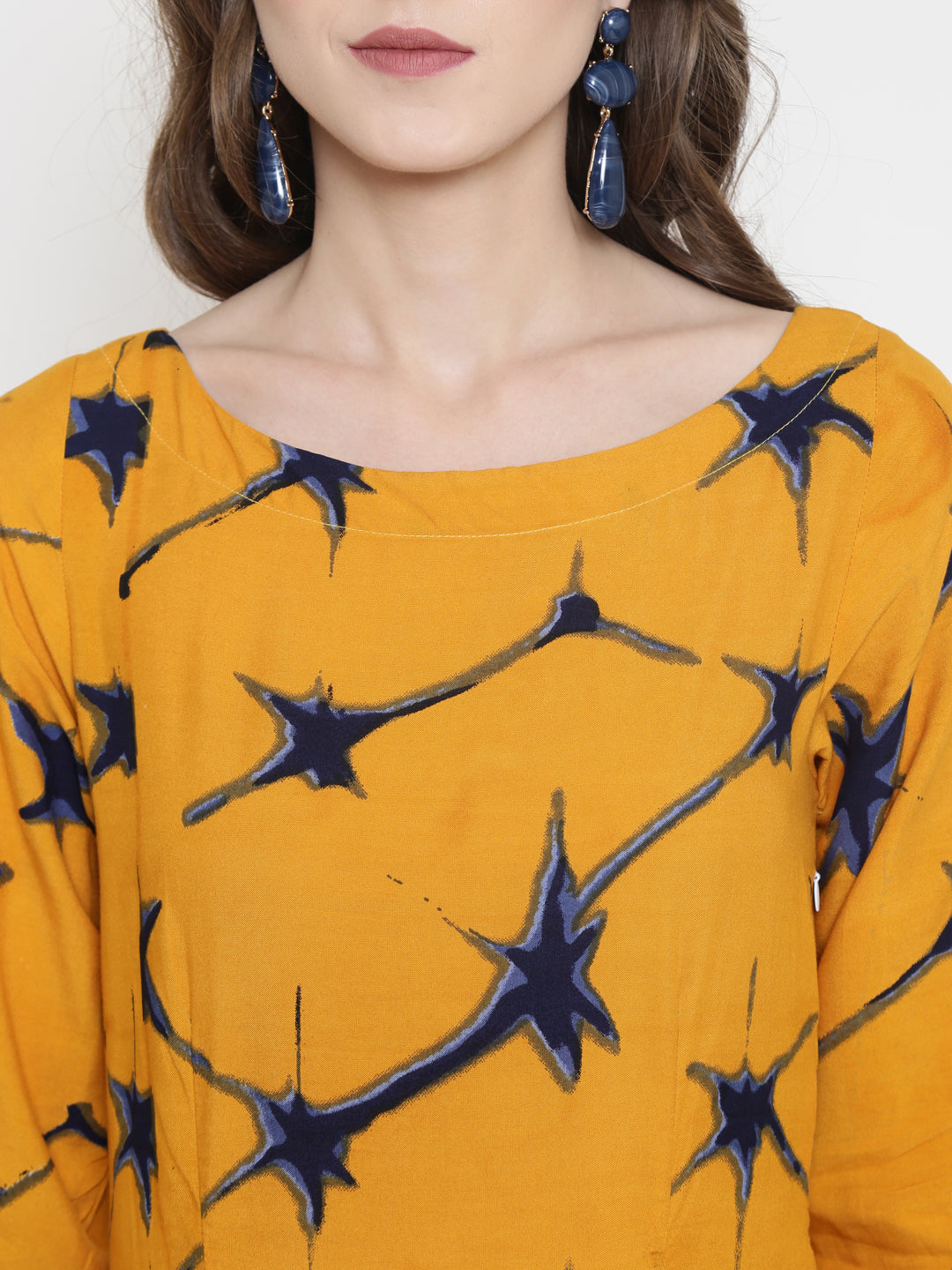 Tye & Dye box pleate dress