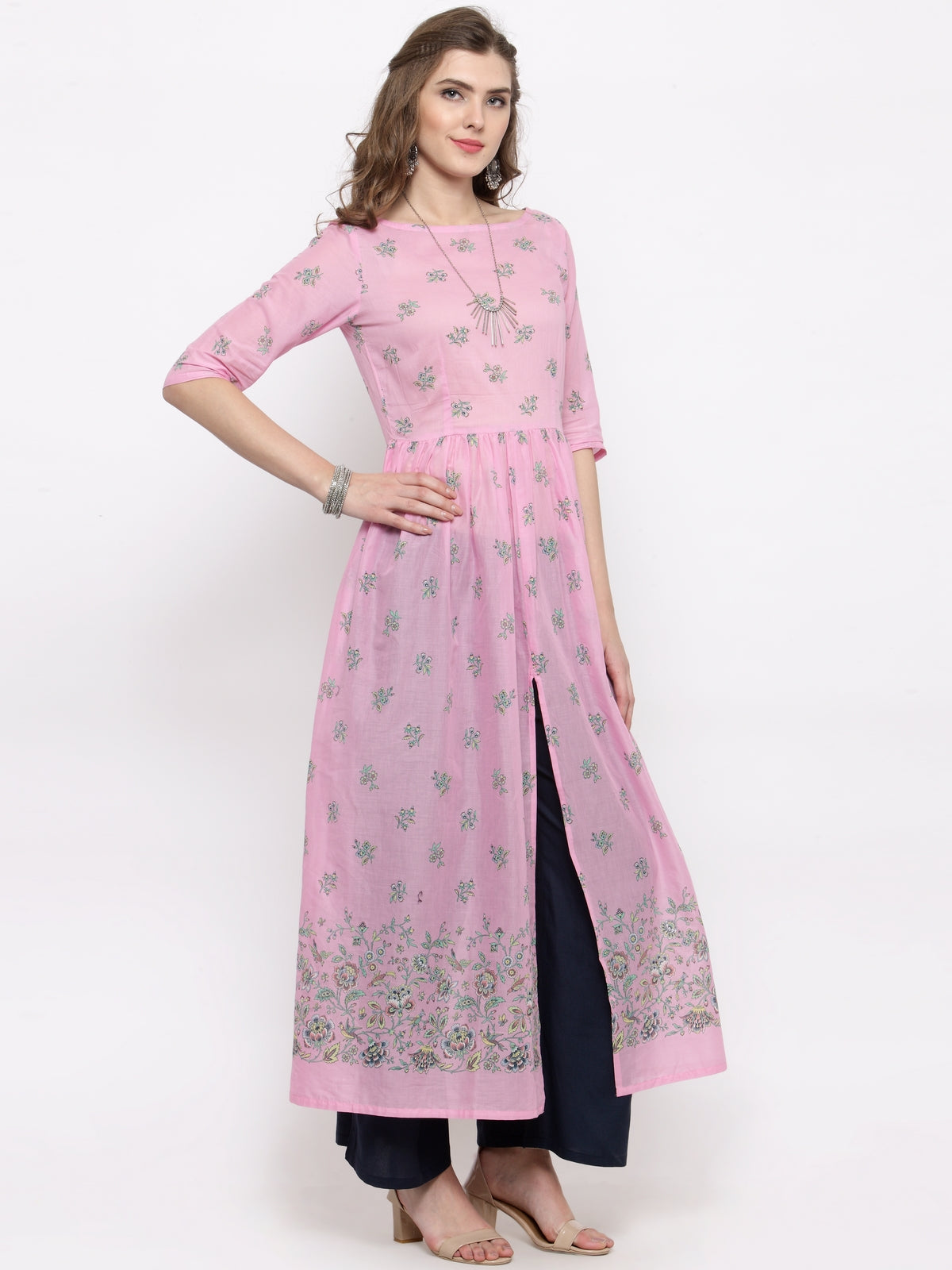Slit Kurta with Palazzo