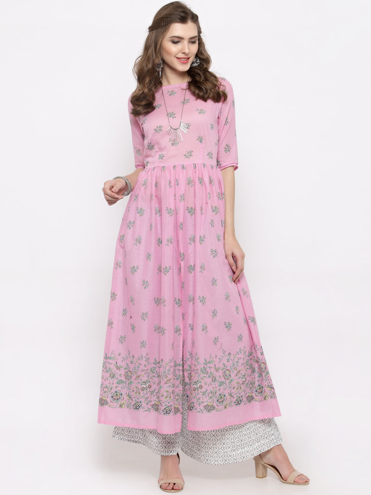 Slit Kurta with Palazzo