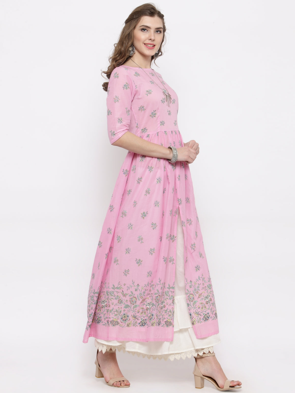 Slit Kurta with Palazzo