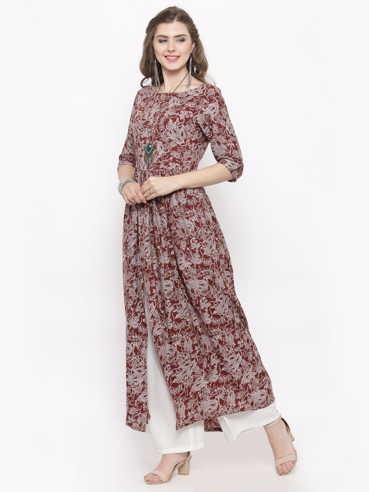 Slit Kurta with Palazzo