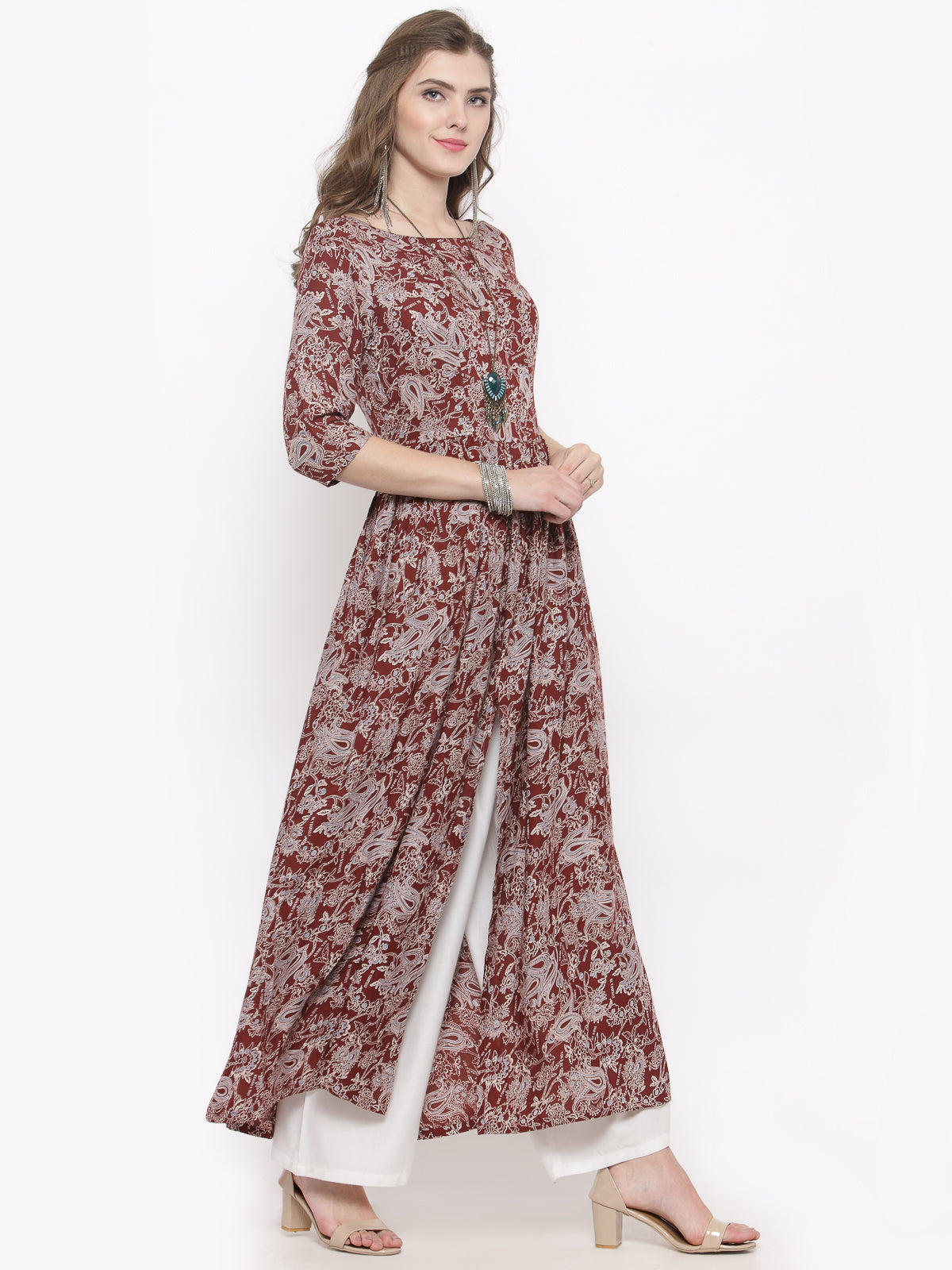 Slit Kurta with Palazzo