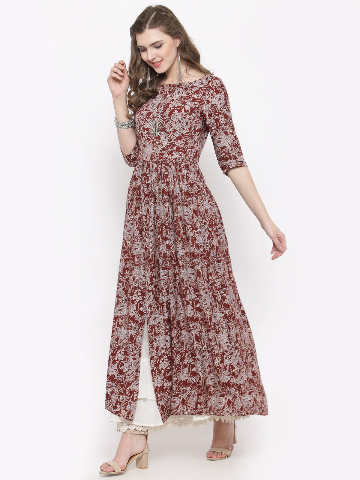 Slit Kurta with Palazzo