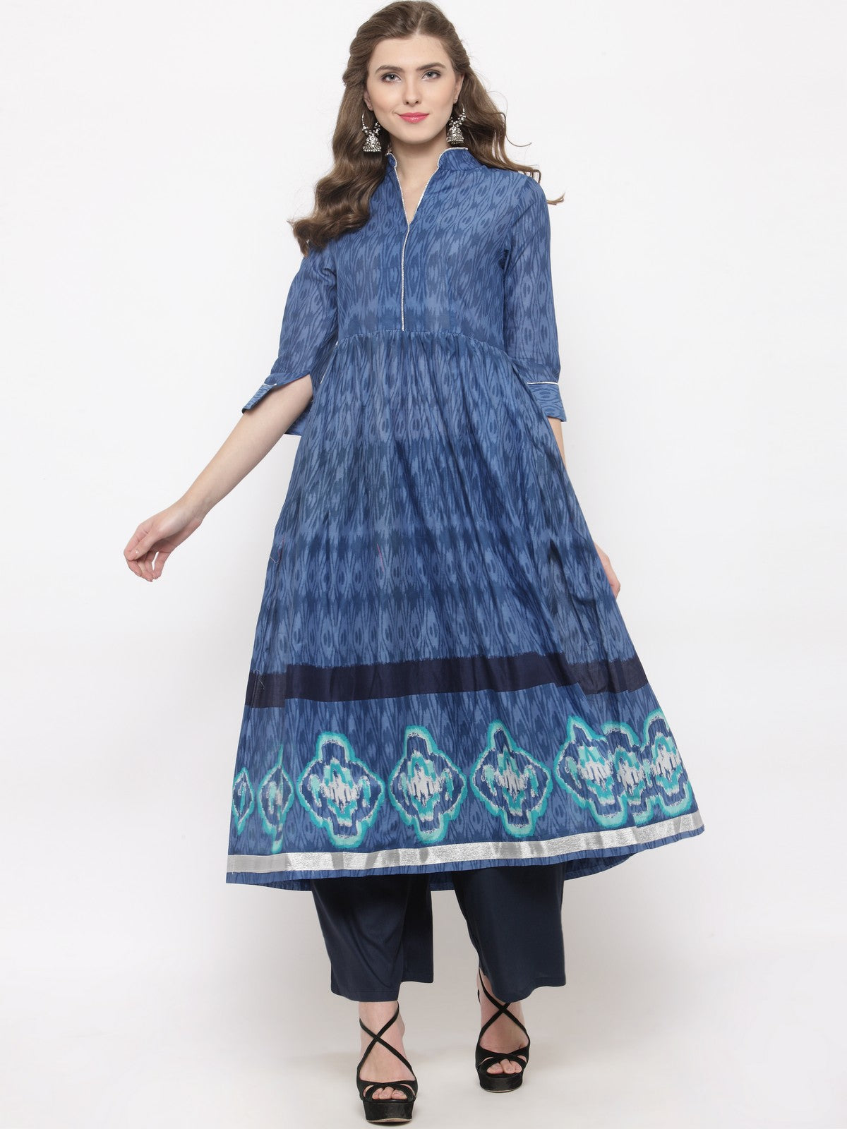 Printed kurta with Palazzo