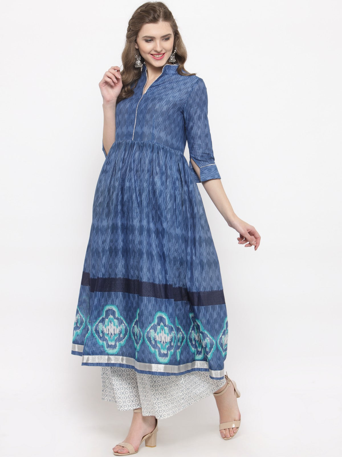 Printed kurta with Palazzo