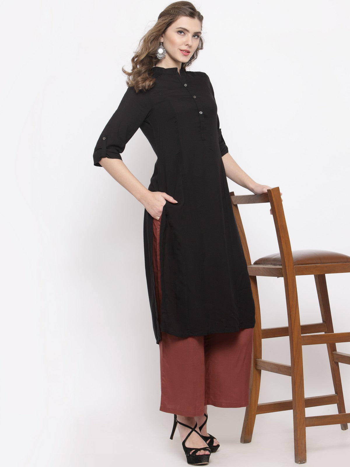 Straight Kurta with Palazzo