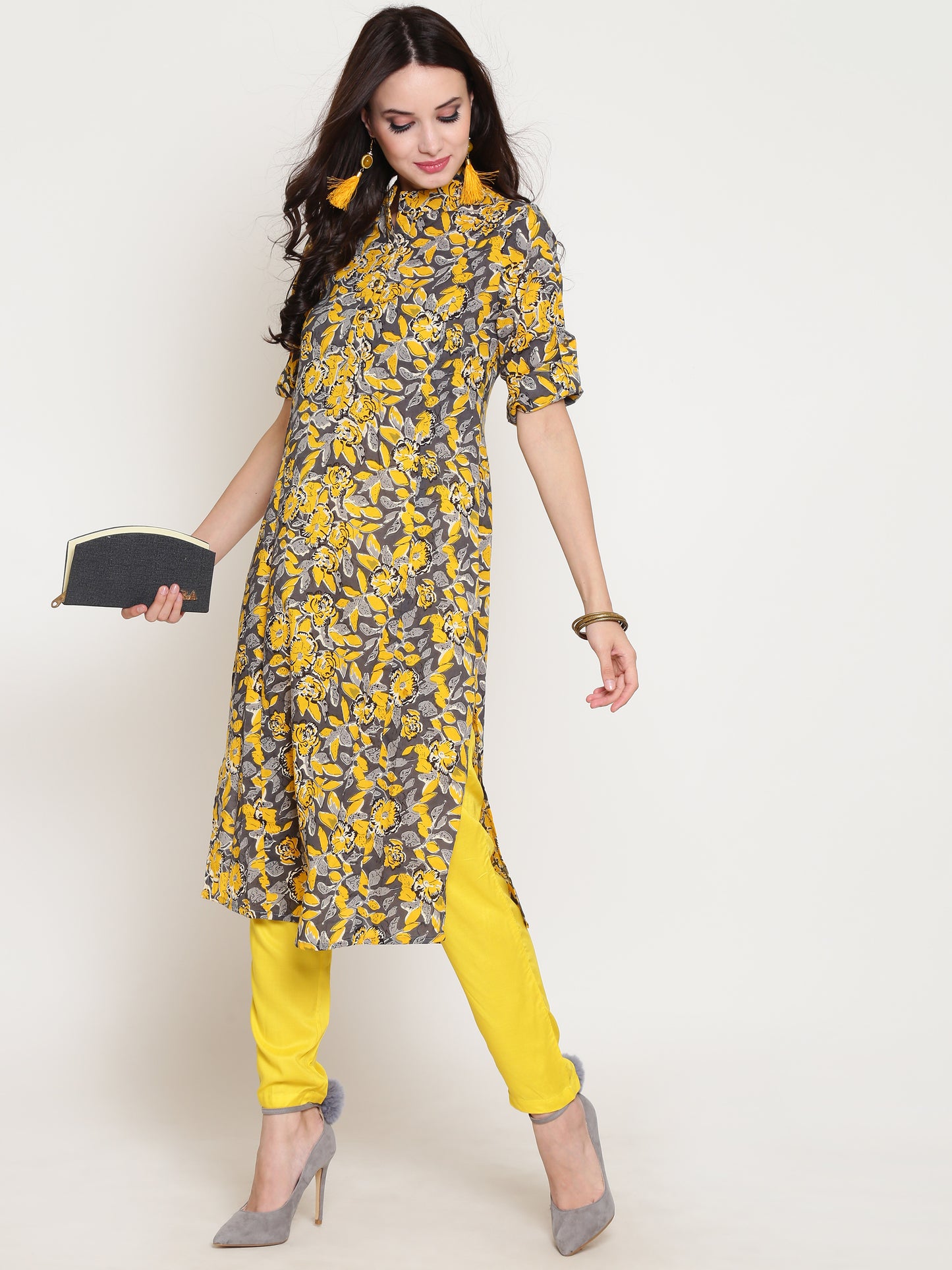 Printed Straight Kurta