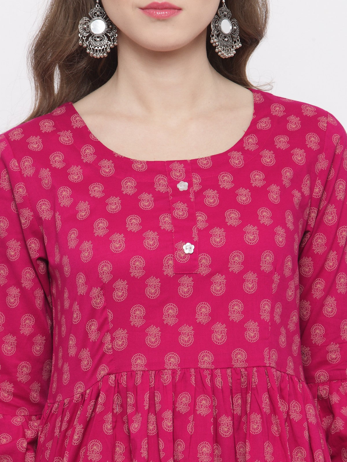 Bell sleeve Kurta with palazzo