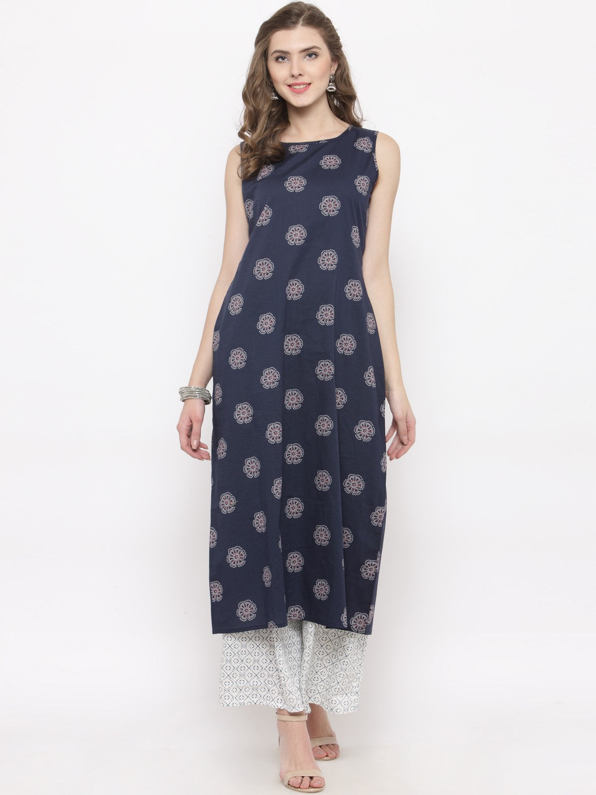 A-Line Kurta with Palazzo