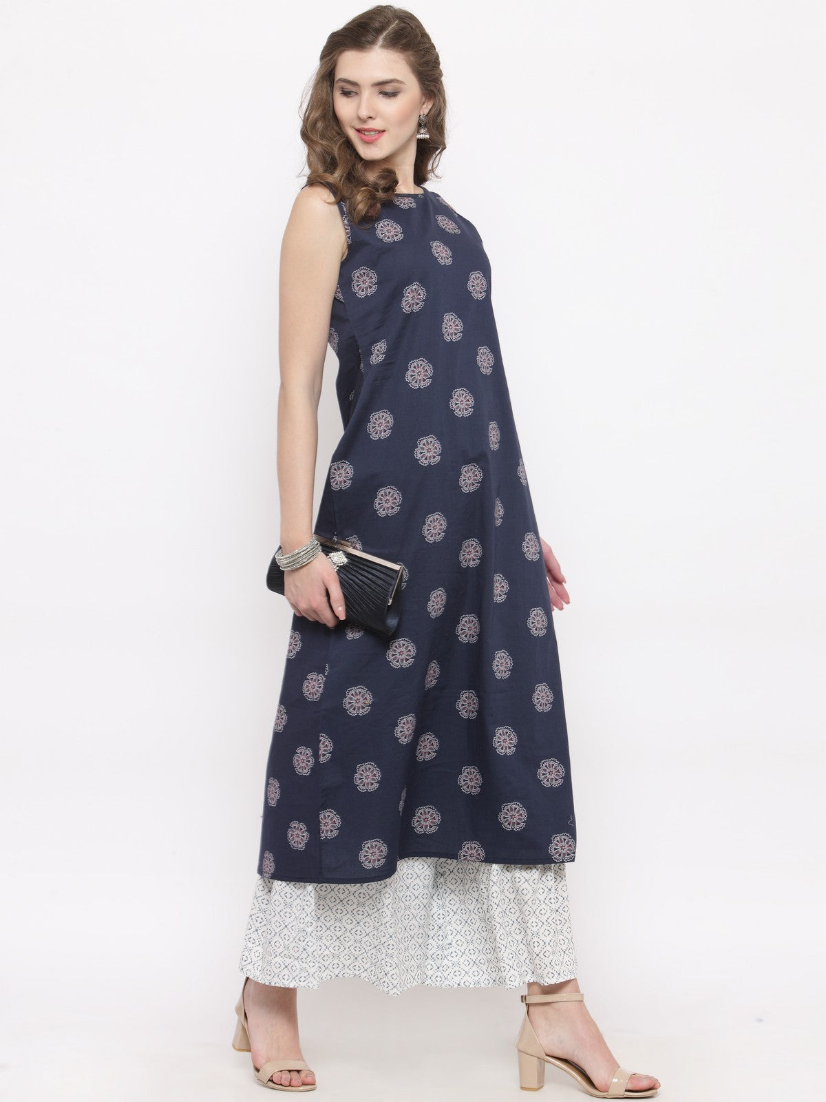 A-Line Kurta with Palazzo
