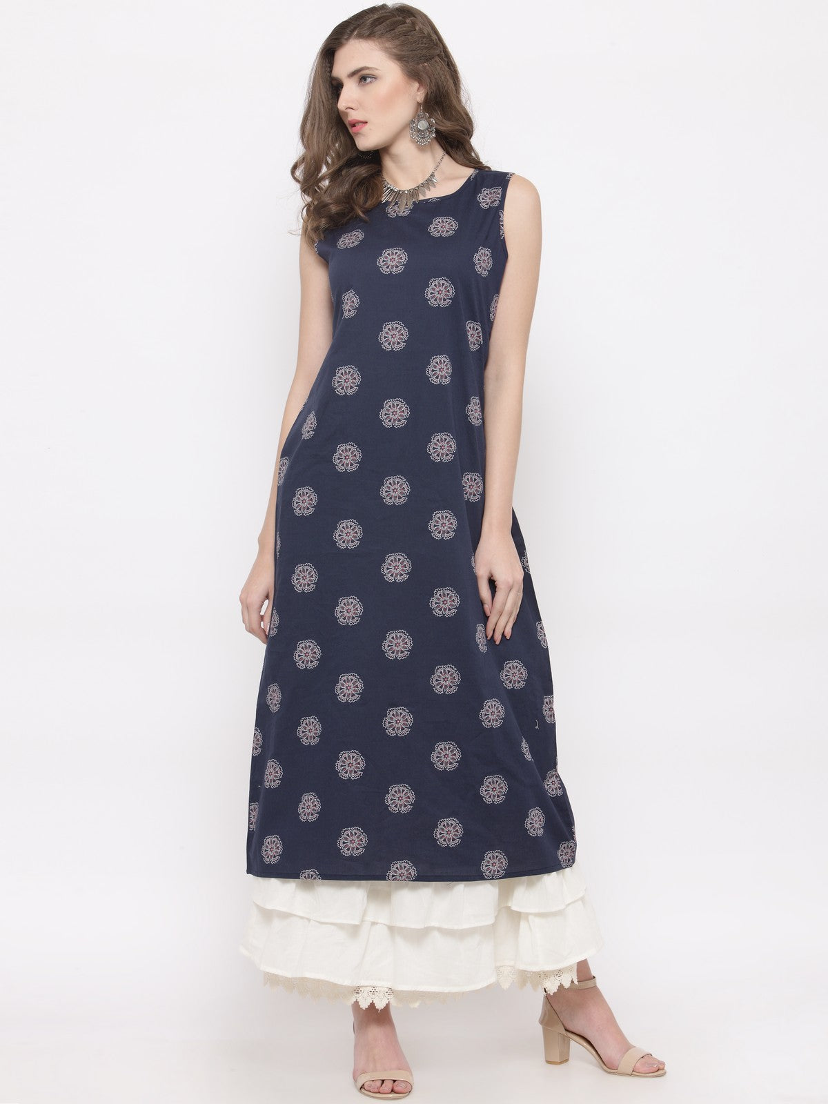 A-Line Kurta with Palazzo